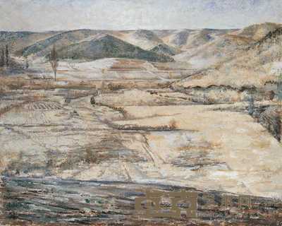 佚名 黄土地 81×100cm